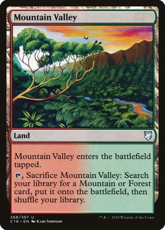 Mountain Valley [Commander 2018] | Exor Games Summserside