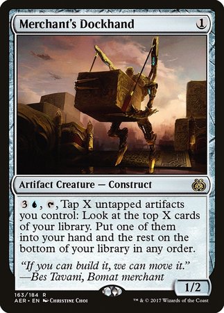 Merchant's Dockhand [Aether Revolt] | Exor Games Summserside