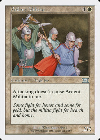 Ardent Militia [Classic Sixth Edition] | Exor Games Summserside