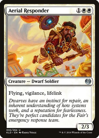 Aerial Responder [Kaladesh] | Exor Games Summserside