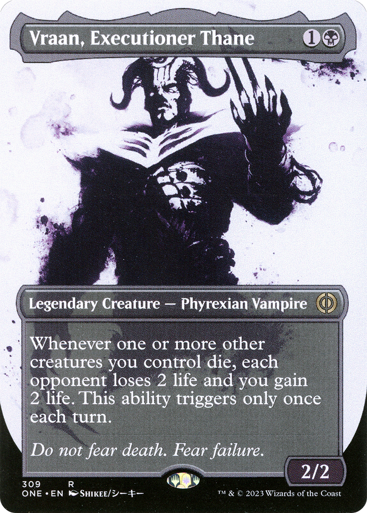 Vraan, Executioner Thane (Borderless Ichor) [Phyrexia: All Will Be One] | Exor Games Summserside