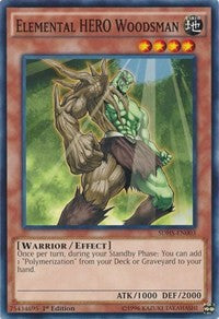 Elemental HERO Woodsman [SDHS-EN003] Common | Exor Games Summserside