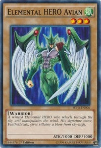 Elemental HERO Avian [SDHS-EN006] Common | Exor Games Summserside