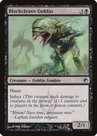 Blackcleave Goblin [Scars of Mirrodin] | Exor Games Summserside