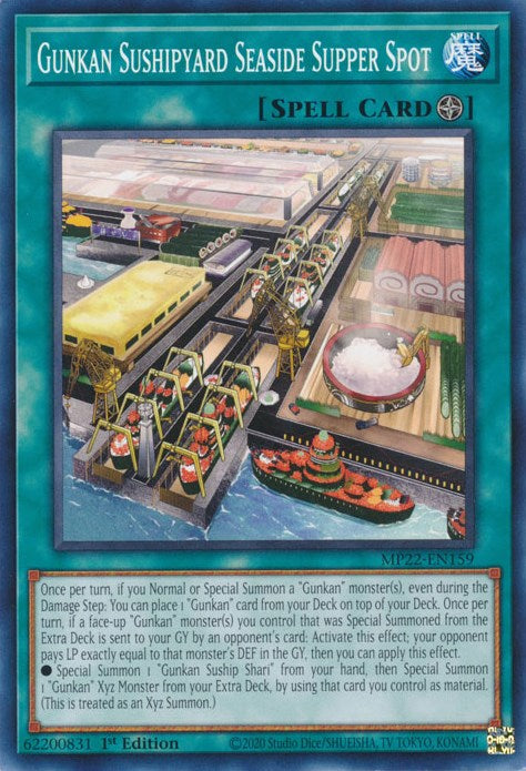 Gunkan Sushipyard Seaside Supper Spot [MP22-EN159] Common | Exor Games Summserside
