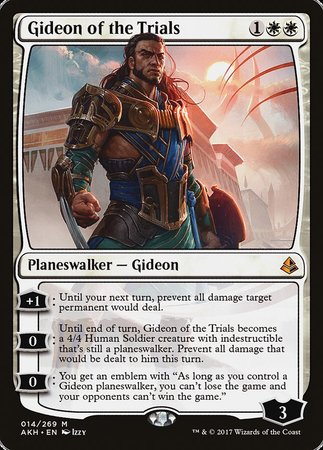 Gideon of the Trials [Amonkhet] | Exor Games Summserside