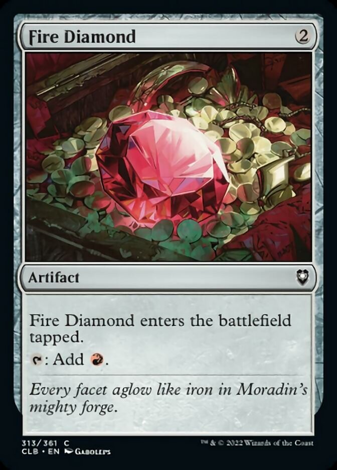 Fire Diamond [Commander Legends: Battle for Baldur's Gate] | Exor Games Summserside