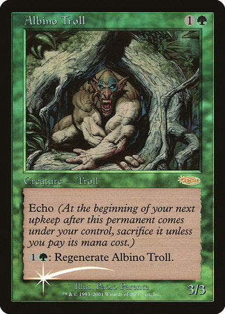 Albino Troll [Friday Night Magic 2002] | Exor Games Summserside