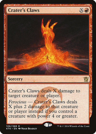 Crater's Claws [Khans of Tarkir] | Exor Games Summserside