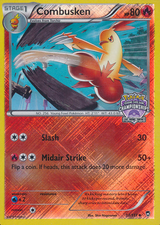 Combusken (13/111) (Championship Promo) [XY: Furious Fists] | Exor Games Summserside