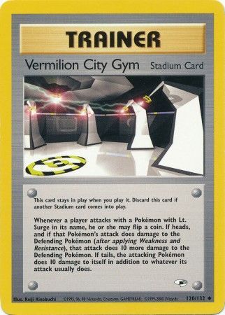 Vermilion City Gym (120/132) [Gym Heroes Unlimited] | Exor Games Summserside