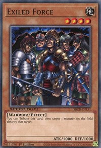 Exiled Force [SBCB-EN151] Common | Exor Games Summserside