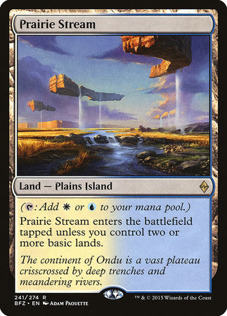 Prairie Stream [Battle for Zendikar] | Exor Games Summserside