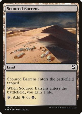 Scoured Barrens [Commander 2018] | Exor Games Summserside