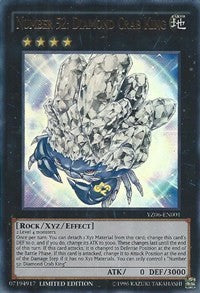 Number 52: Diamond Crab King [YZ06-EN001] Ultra Rare | Exor Games Summserside