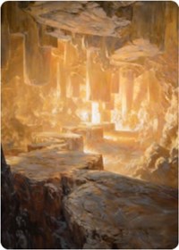 Pillarverge Pathway Art Card [Zendikar Rising Art Series] | Exor Games Summserside