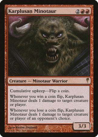 Karplusan Minotaur [Coldsnap] | Exor Games Summserside