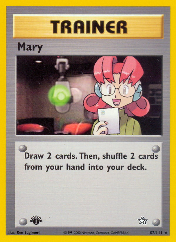 Mary (87/111) [Neo Genesis 1st Edition] | Exor Games Summserside