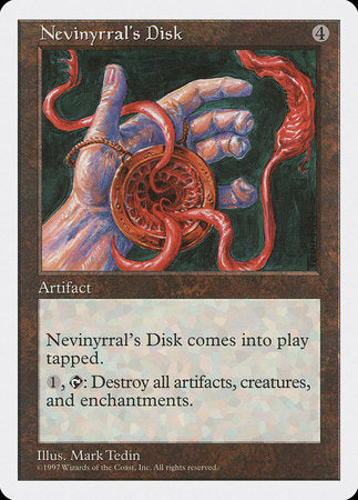 Nevinyrral's Disk [Fifth Edition] | Exor Games Summserside
