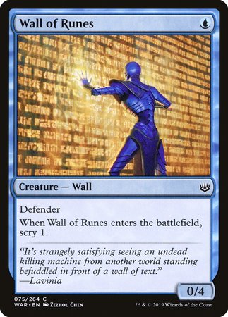 Wall of Runes [War of the Spark] | Exor Games Summserside