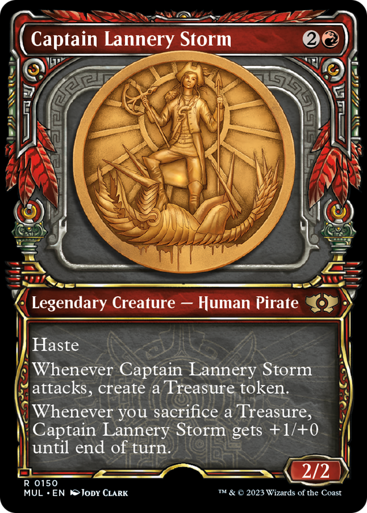Captain Lannery Storm (Halo Foil) [Multiverse Legends] | Exor Games Summserside