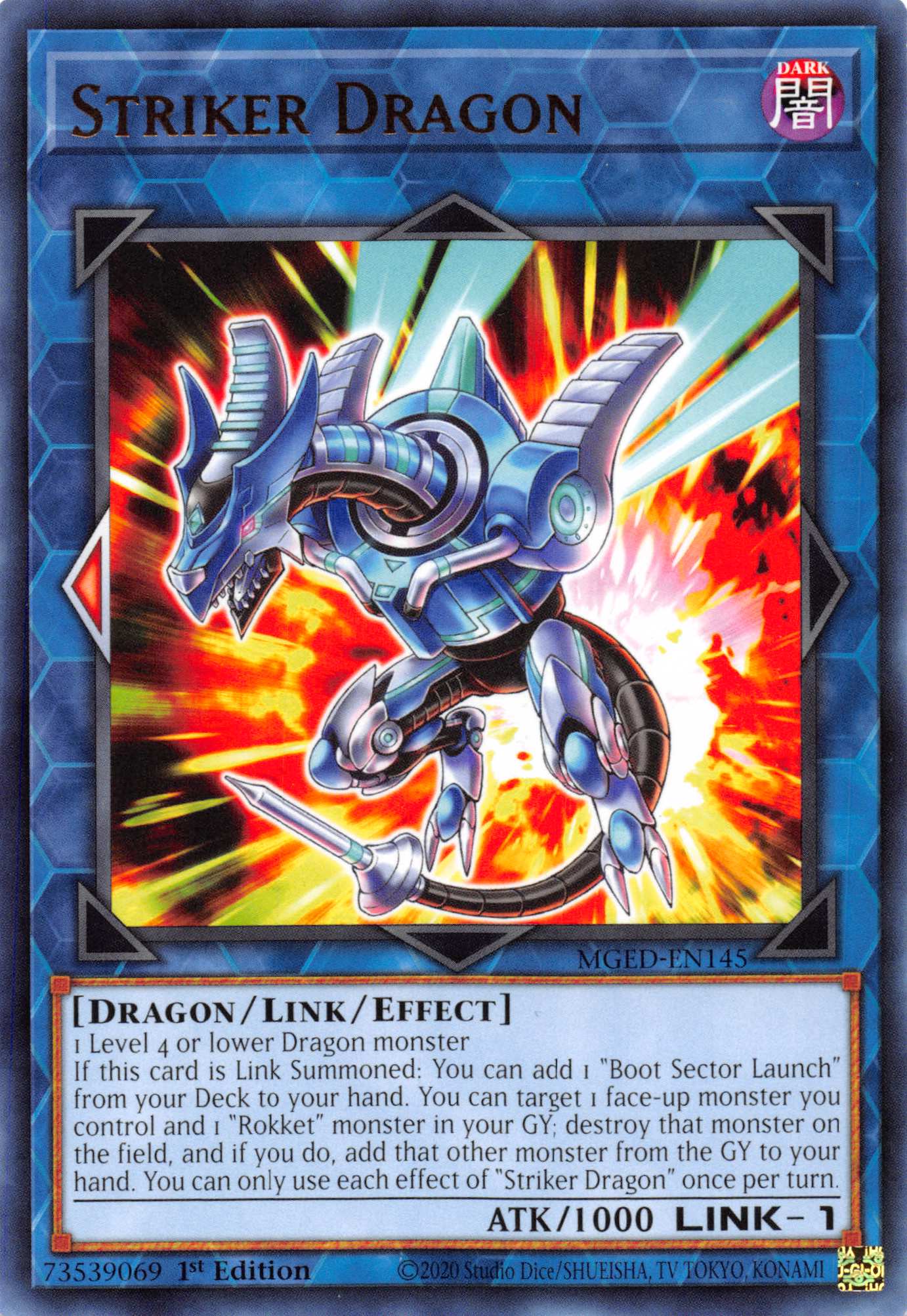 Striker Dragon [MGED-EN145] Rare | Exor Games Summserside