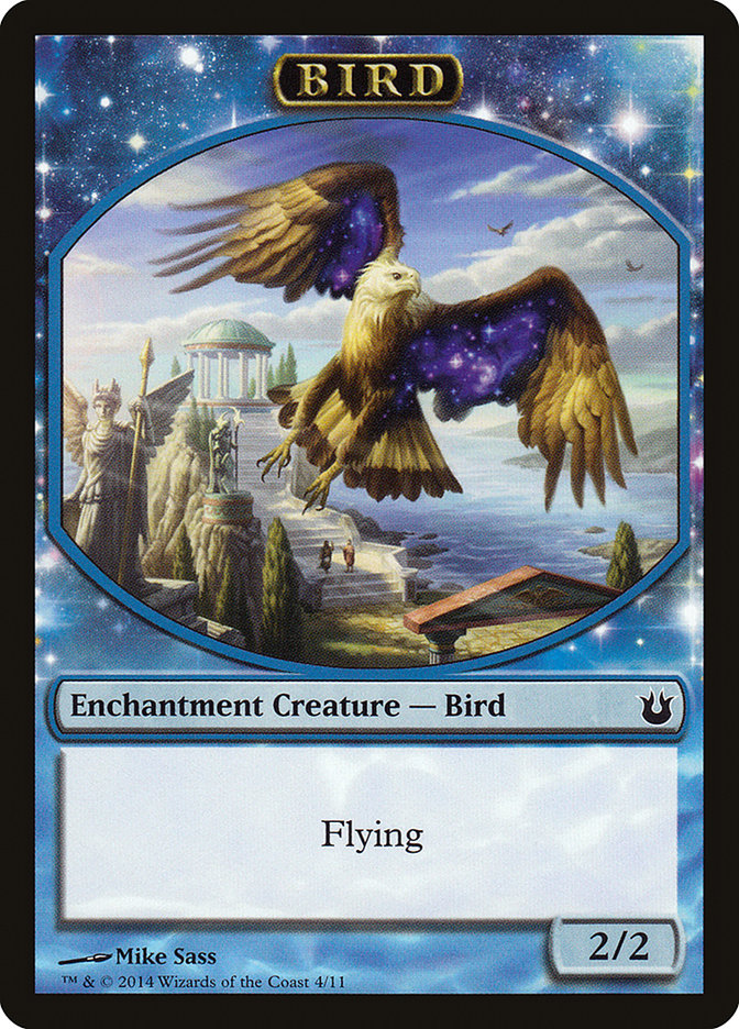 Bird (4/11) [Born of the Gods Tokens] | Exor Games Summserside