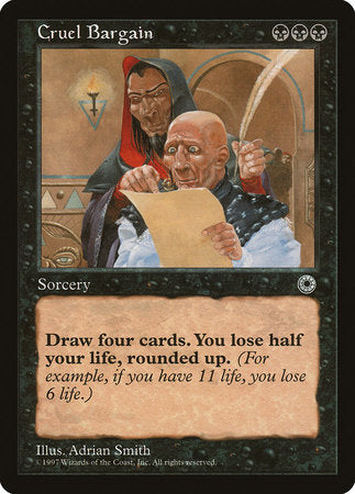 Cruel Bargain [Portal] | Exor Games Summserside