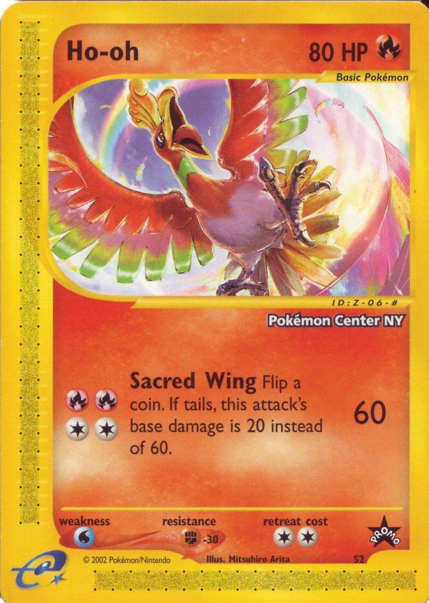 Ho-oh (52) (Pokemon Center NY Promo) [Wizards of the Coast: Black Star Promos] | Exor Games Summserside