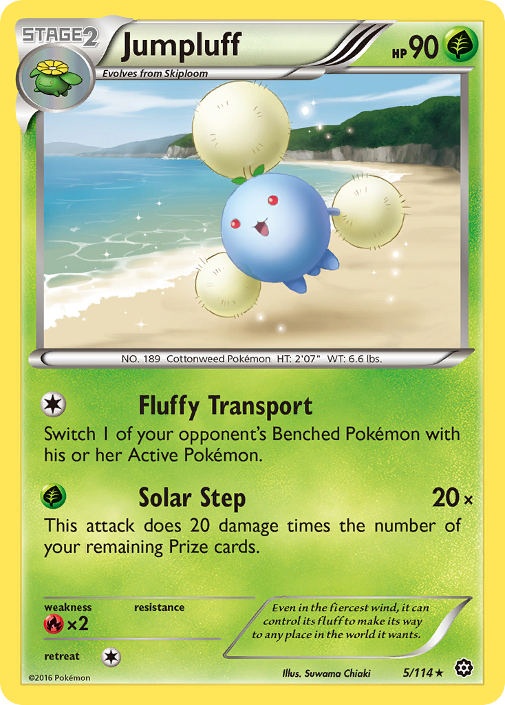 Jumpluff (5/114) [XY: Steam Siege] | Exor Games Summserside