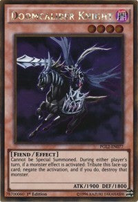 Doomcaliber Knight [PGL2-EN077] Gold Rare | Exor Games Summserside