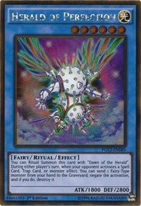 Herald of Perfection [PGL2-EN085] Gold Rare | Exor Games Summserside