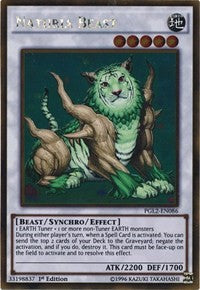 Naturia Beast [PGL2-EN086] Gold Rare | Exor Games Summserside