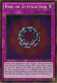 Ring of Destruction [PGL2-EN063] Gold Rare | Exor Games Summserside