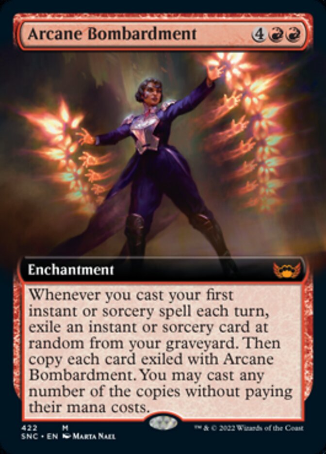 Arcane Bombardment (Extended Art) [Streets of New Capenna] | Exor Games Summserside