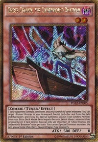 Ghost Charon, the Underworld Boatman [PGL2-EN005] Gold Secret Rare | Exor Games Summserside