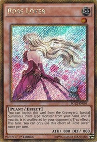 Rose Lover [PGL2-EN003] Gold Secret Rare | Exor Games Summserside