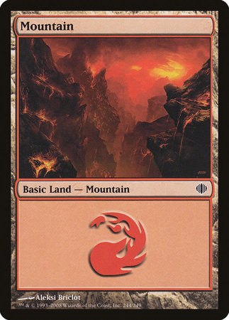 Mountain (244) [Shards of Alara] | Exor Games Summserside