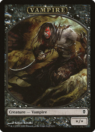 Vampire Token [Zendikar Tokens] | Exor Games Summserside