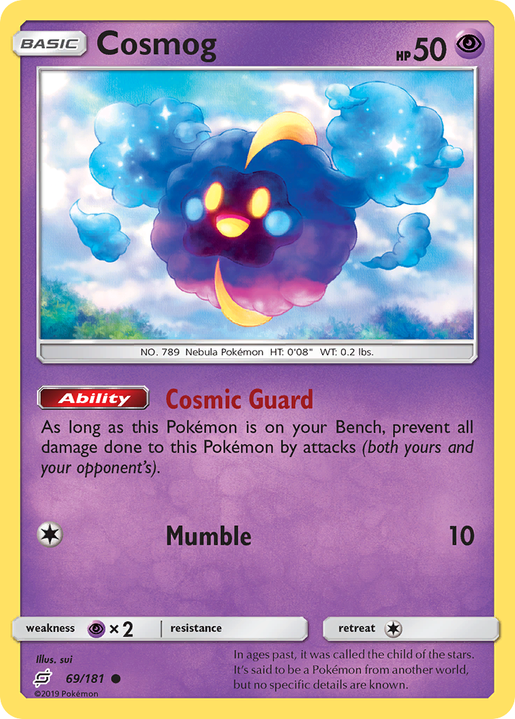 Cosmog (69/181) [Sun & Moon: Team Up] | Exor Games Summserside