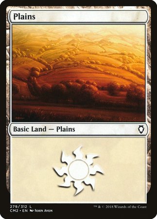 Plains (279) [Commander Anthology Volume II] | Exor Games Summserside