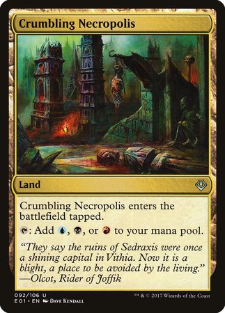 Crumbling Necropolis [Archenemy: Nicol Bolas] | Exor Games Summserside