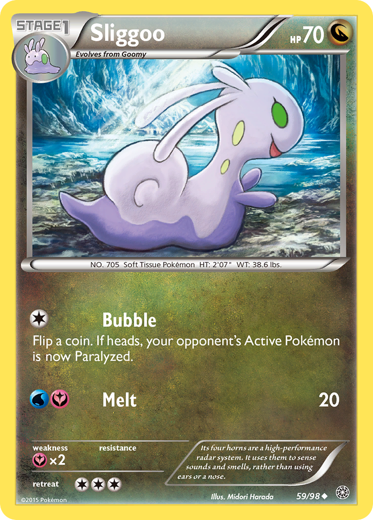 Sliggoo (59/98) [XY: Ancient Origins] | Exor Games Summserside