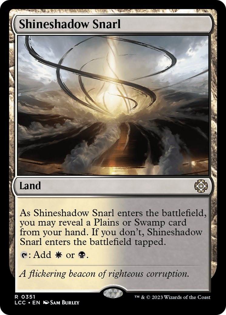 Shineshadow Snarl [The Lost Caverns of Ixalan Commander] | Exor Games Summserside