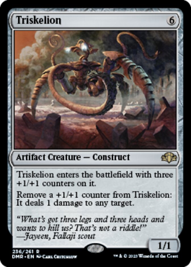 Triskelion [Dominaria Remastered] | Exor Games Summserside