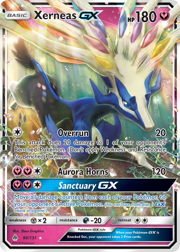 Xerneas GX (90/131) [Sun & Moon: Forbidden Light] | Exor Games Summserside