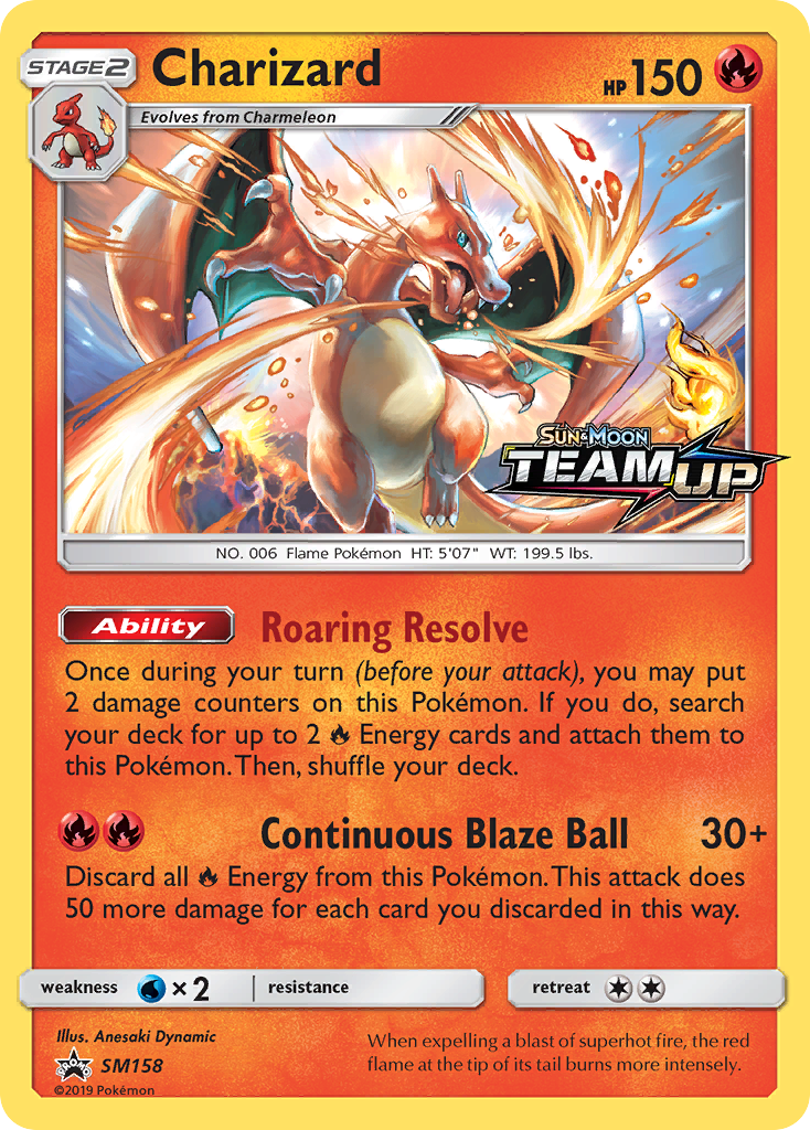 Charizard (SM158) [Sun & Moon: Black Star Promos] | Exor Games Summserside