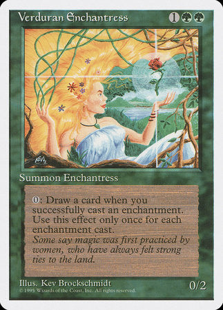 Verduran Enchantress [Fourth Edition] | Exor Games Summserside