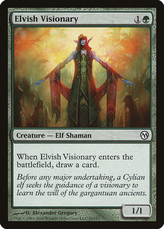 Elvish Visionary [Duels of the Planeswalkers] | Exor Games Summserside