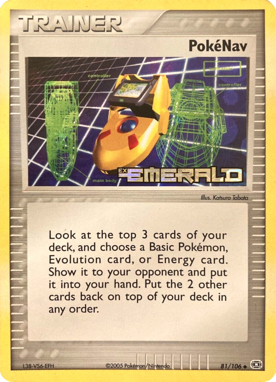 PokeNav (81/106) (Stamped) [EX: Emerald] | Exor Games Summserside